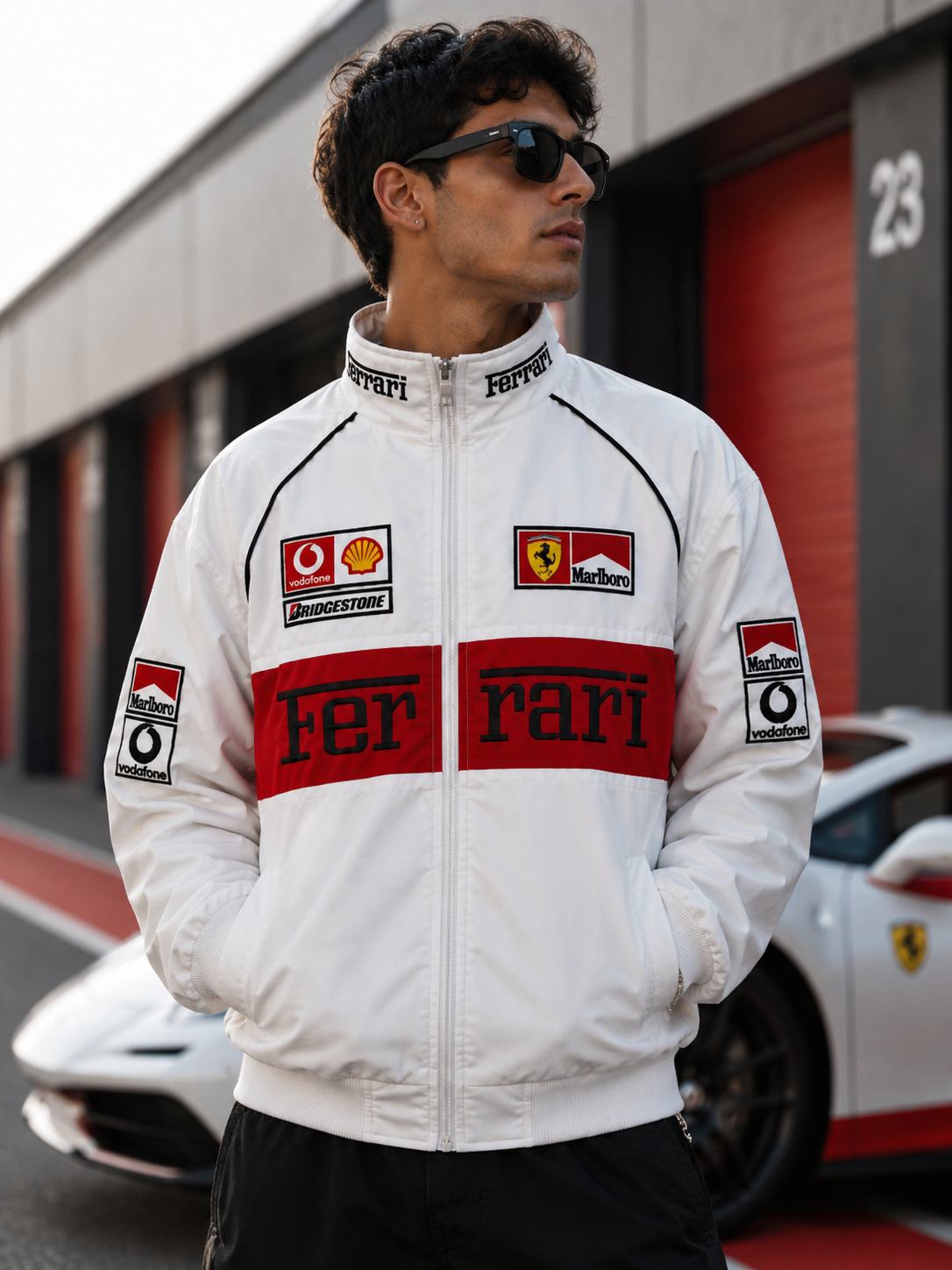 Motorsport jacket lifestyle